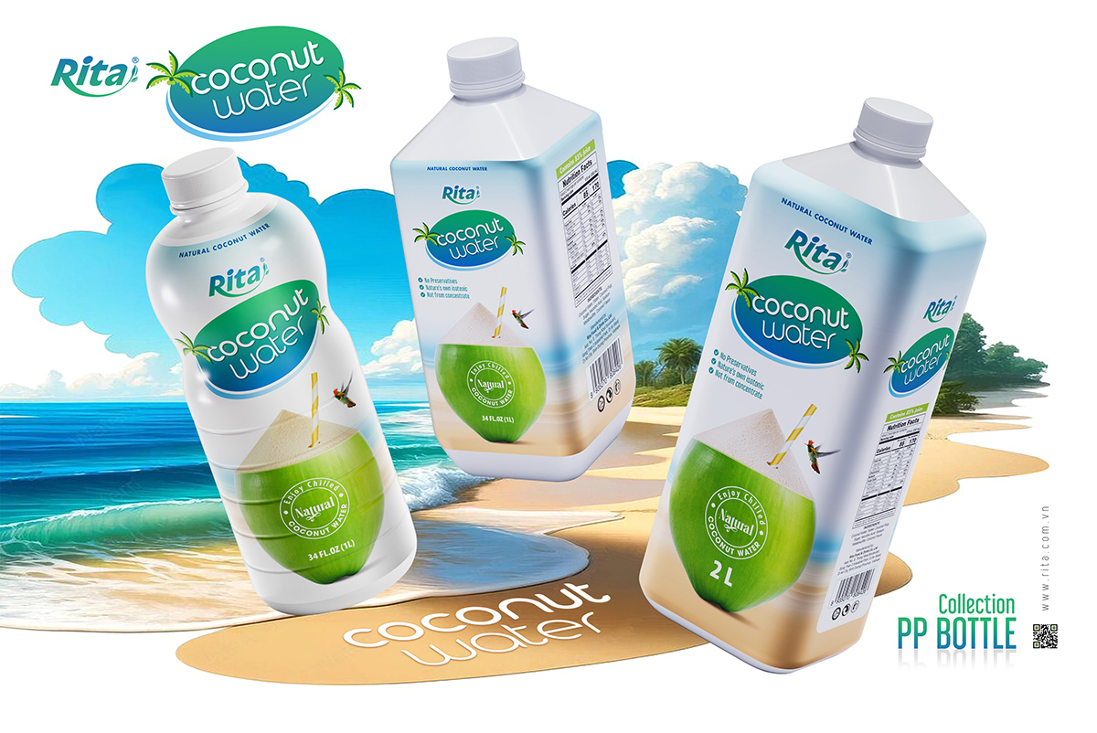 Design Natural Coconut water PP BOTTLE 02