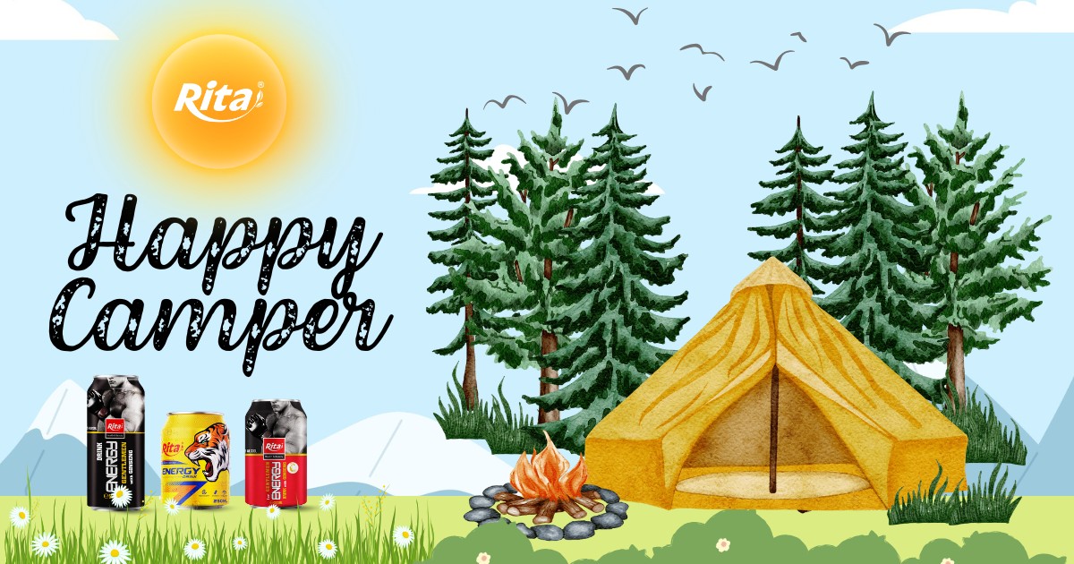 Must Carry Energy Waters for the Happy Camper