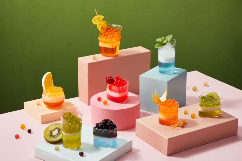 Popping boba pudding