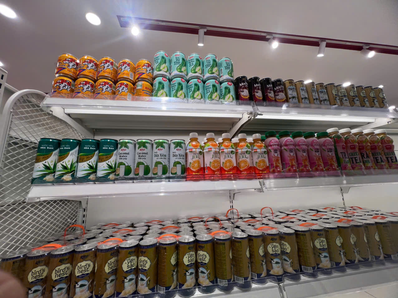 RITAs juice sale in supermarket