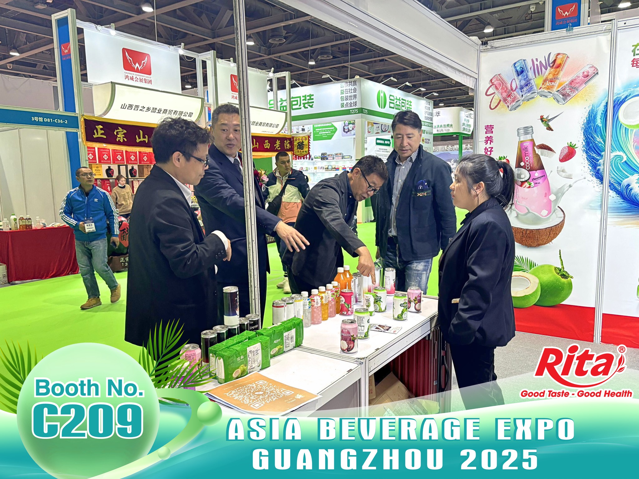 Rita at Asia Beverage Expo 2025 A Grand Showcase in Guangzhou China 2