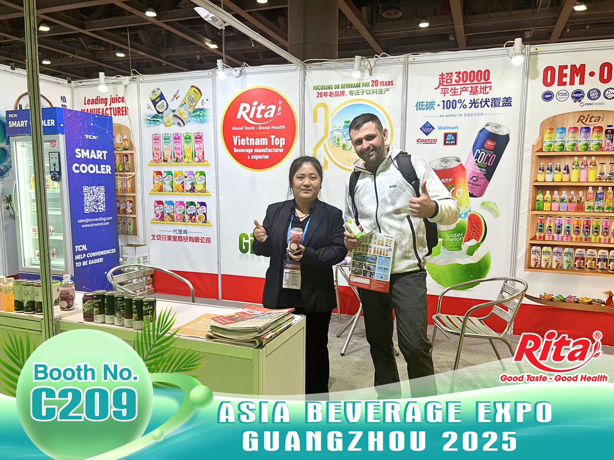Rita at Asia Beverage Expo 2025 A Grand Showcase in Guangzhou China 3