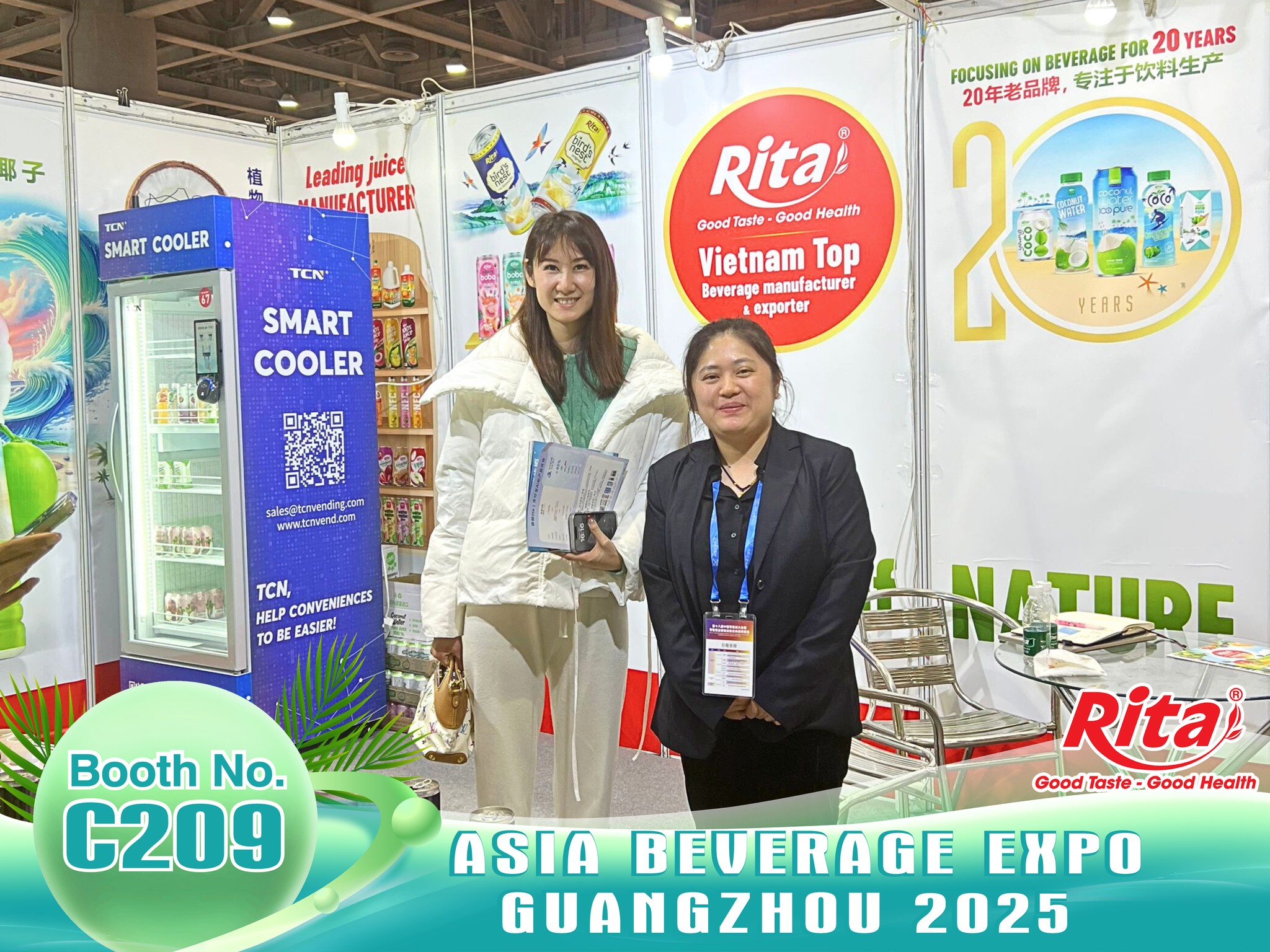Rita at Asia Beverage Expo 2025 A Grand Showcase in Guangzhou China 4