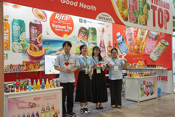 We are ready to welcome customers visite Rita booth 2