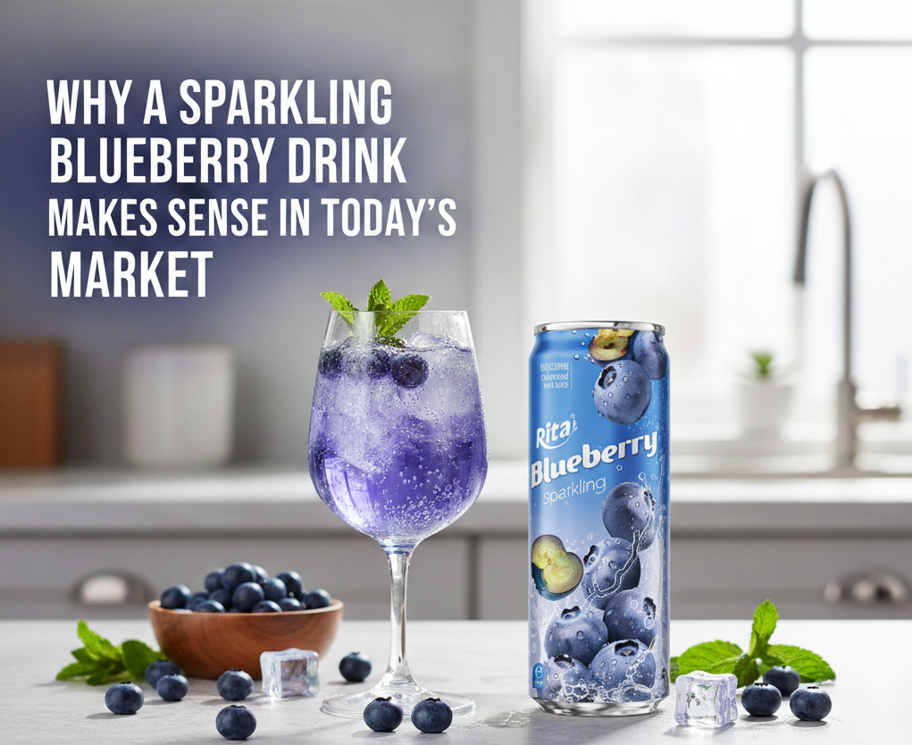 Why a Sparkling Blueberry Drink Makes Sense in todays Market