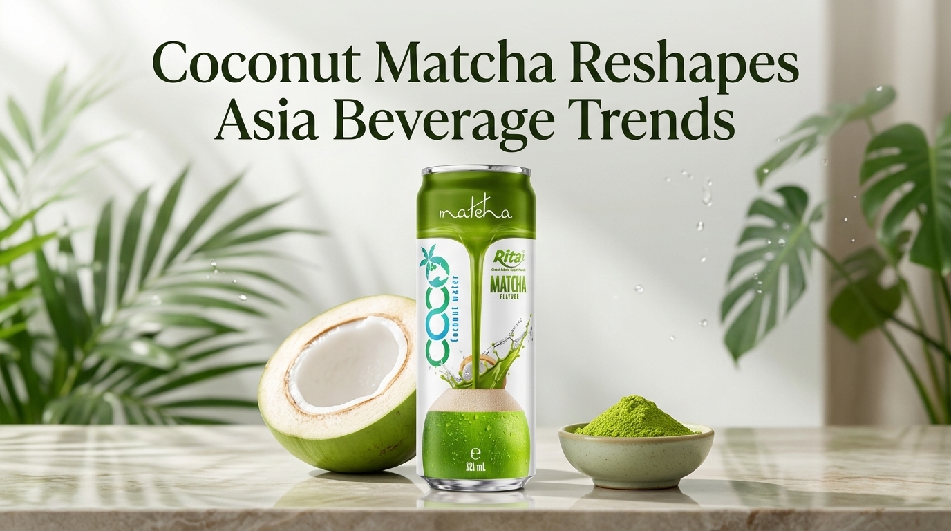Coconut Water With Matcha Reshapes Asia Beverage Trends