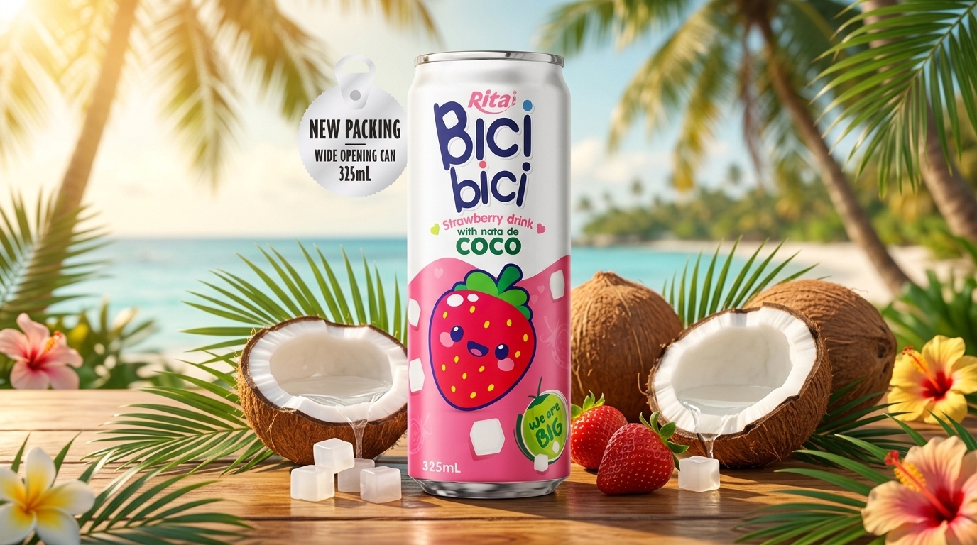 RITA's New Wide Opening Can Redefines Strawberry Nata De Coco Drinks - Image 2