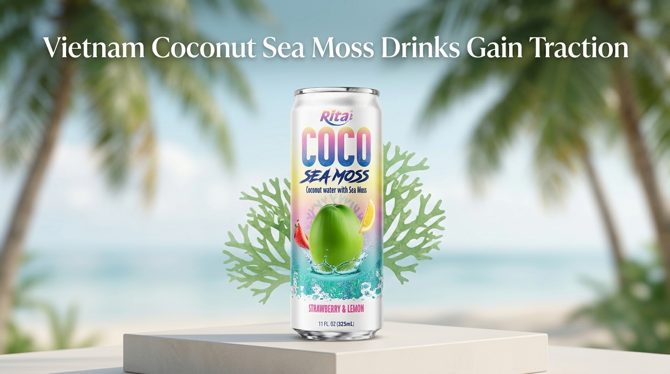 Vietnam Coconut Sea Moss Drinks Gain Traction in China