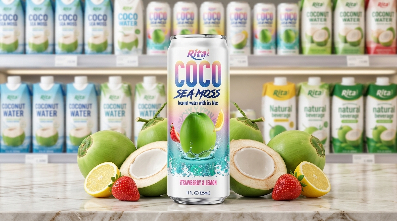 Vietnam Coconut Sea Moss Drinks Gain Traction in China - Image 1