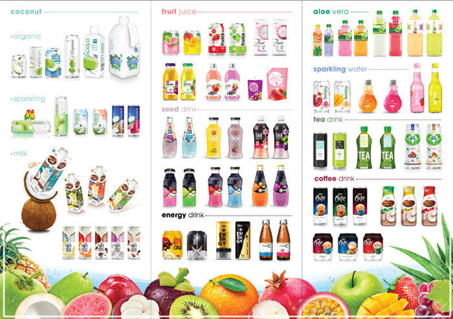 RITA fruits and vegetables list