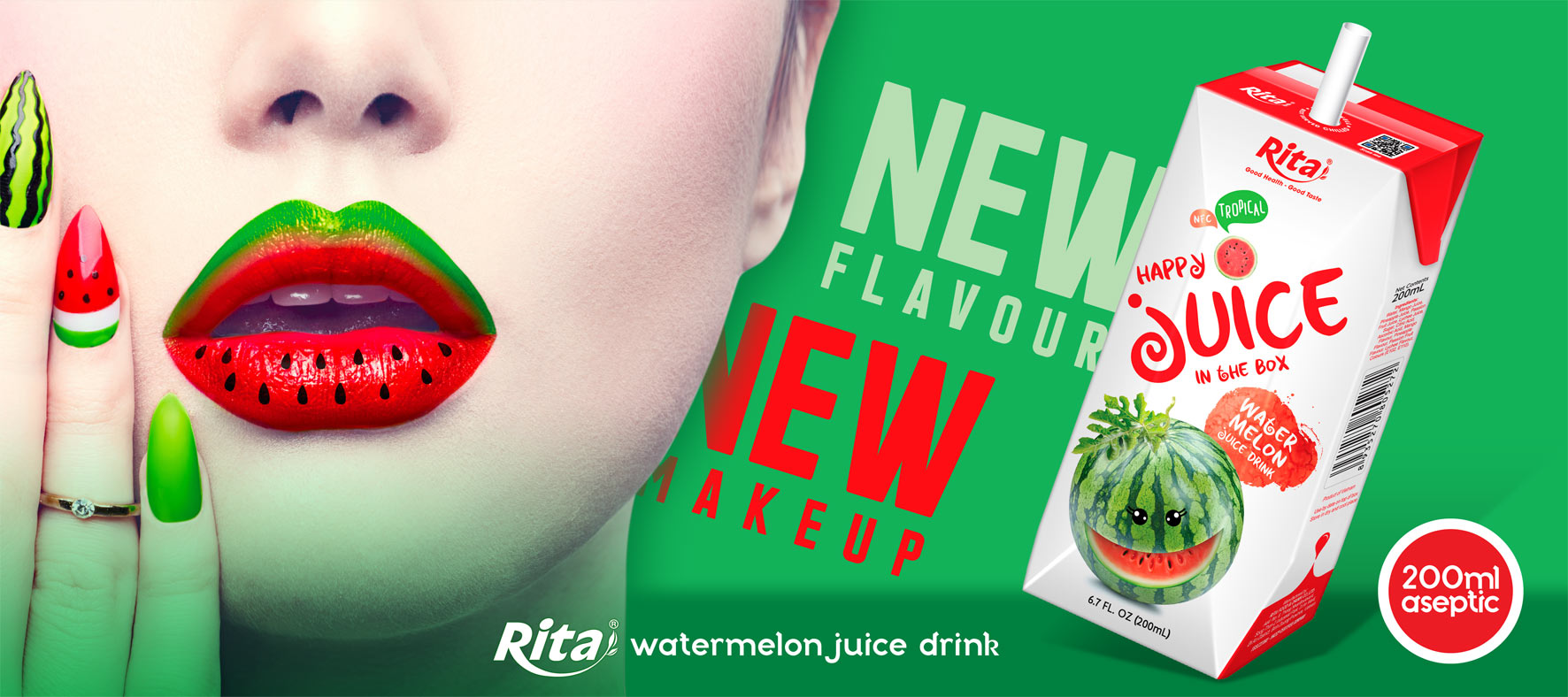 Poster RITA watermelon juice 200ml