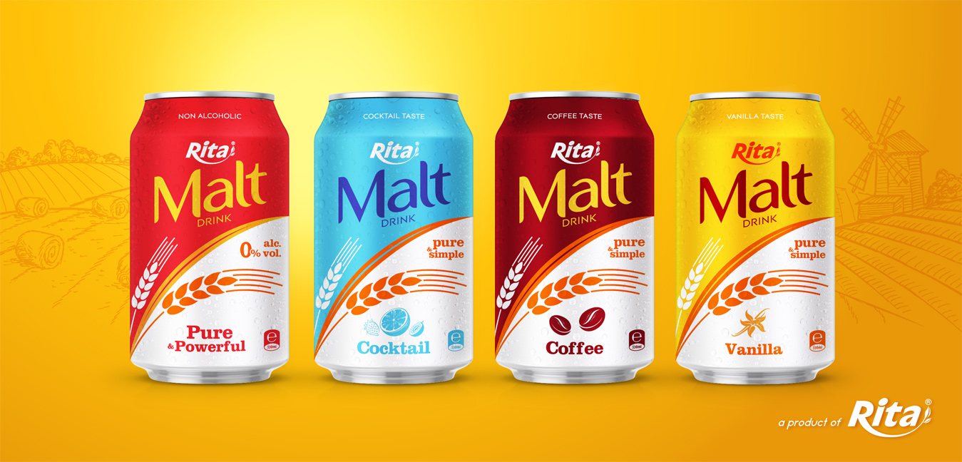 Poster Malt drink 330ml