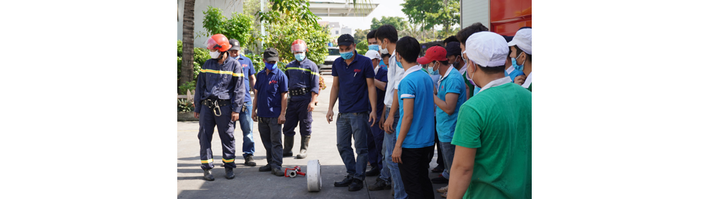 Training in fire Prevention and fighting 3