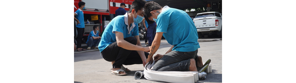 Training in fire Prevention and fighting 5