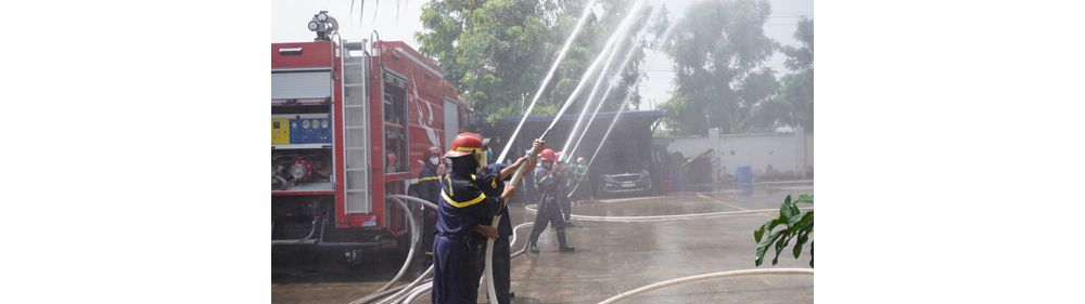 Training in fire Prevention and fighting 8