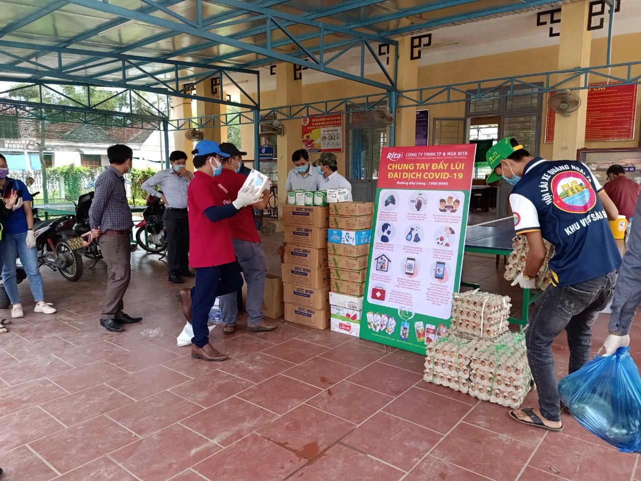 Nước giải khát Rita ủng hộ chống covid