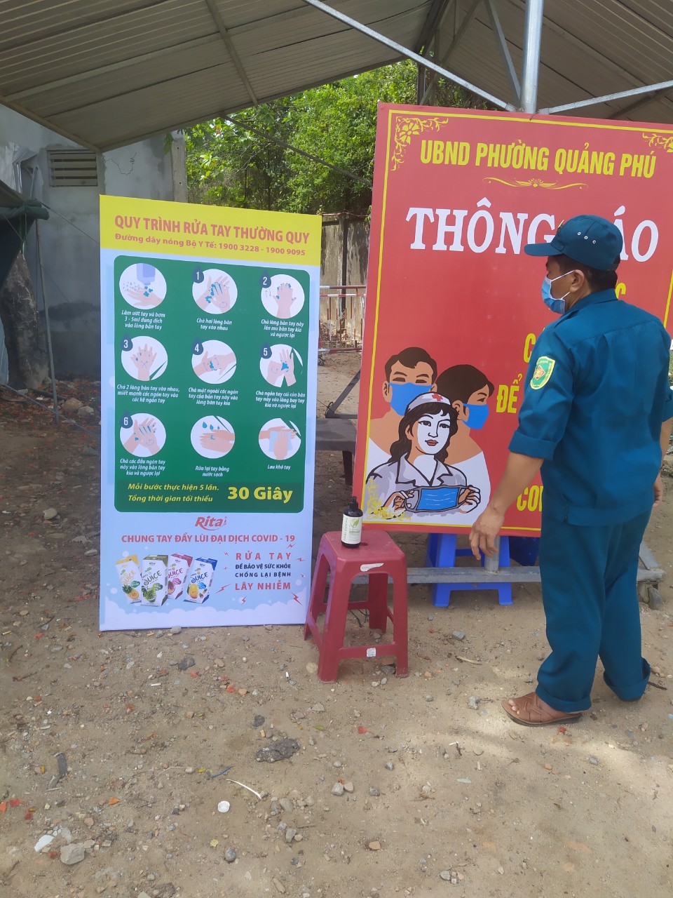 Nước giải khát Rita ủng hộ chống covid 5