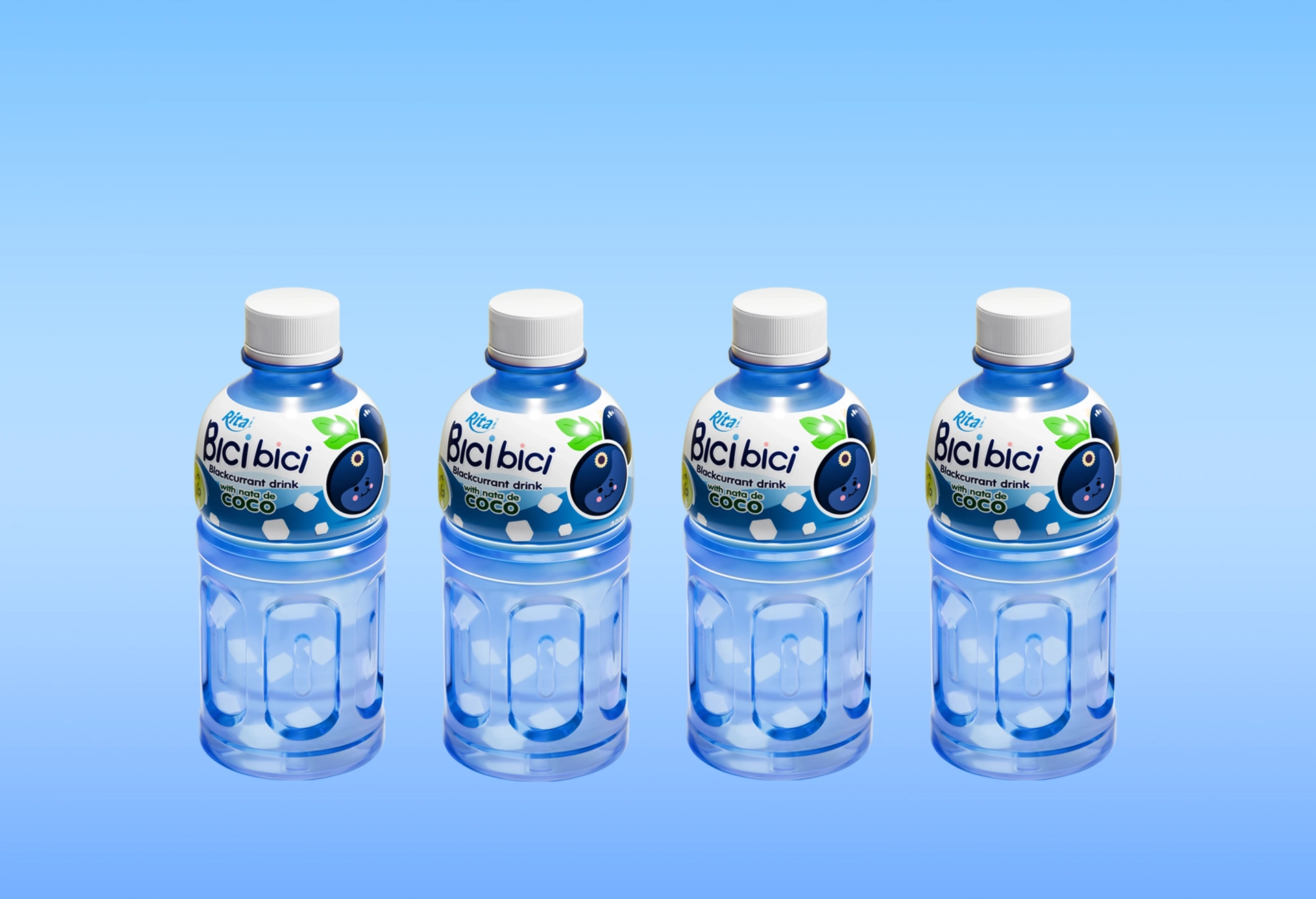 Bici-bici Blackcurrant drink with Nata de Coco Bici-bici Blackcurrant drink with Nata de Coco