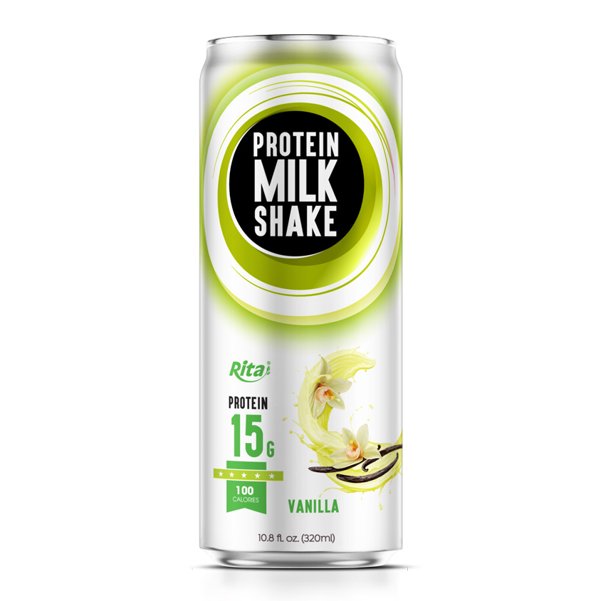 10.8 FL Oz Rita brand Protein Milk Shake with Vanilla Flavor