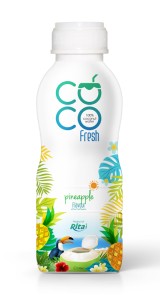 100% Coconut water fresh with pineapple 100% Coconut water fresh with pineapple