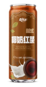 11.18 Fl Oz (320ml) Vietnam Black Tea with Coconut Milk