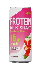 11.1 fl oz Protein Milk Shake Strawberry Flavor