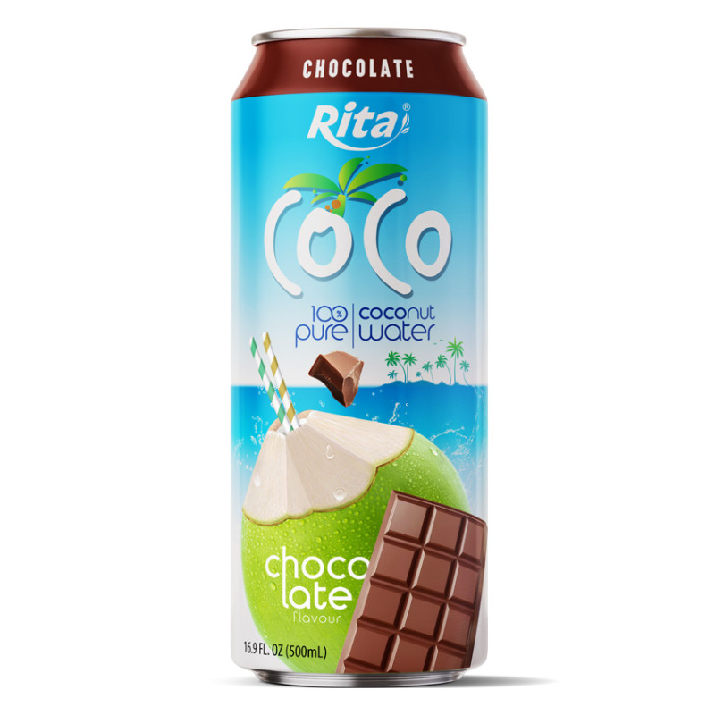 16.9 Fl Oz 100 pure coconut water chocolate flavor