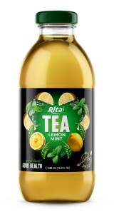 16.9 fl OZ Tea drink with lemon mint natural brewed tea