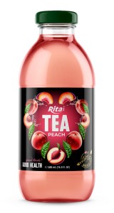 16.9 fl OZ Tea drink with peach juice natural brewed tea
