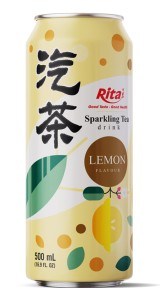 16.9 fl oz Can Sparkling Tea Drink mix Lemon Flavor 16.9 fl oz Can Sparkling Tea Drink mix Lemon Flavor