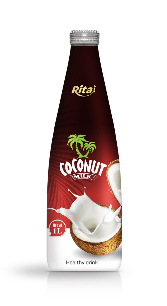 1L Glass bottle Coconut Milk