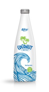 1L Glass bottle Young Coconut Water white label 1L Glass bottle Young Coconut Water white label