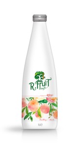 1L Glass bottle Peach Juice Suppliers Online