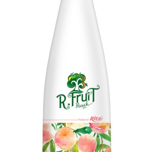 1L Glass bottle Peach Juice