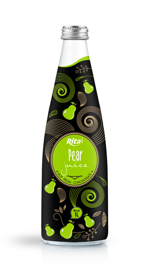 1L Glass bottle Pear Juice