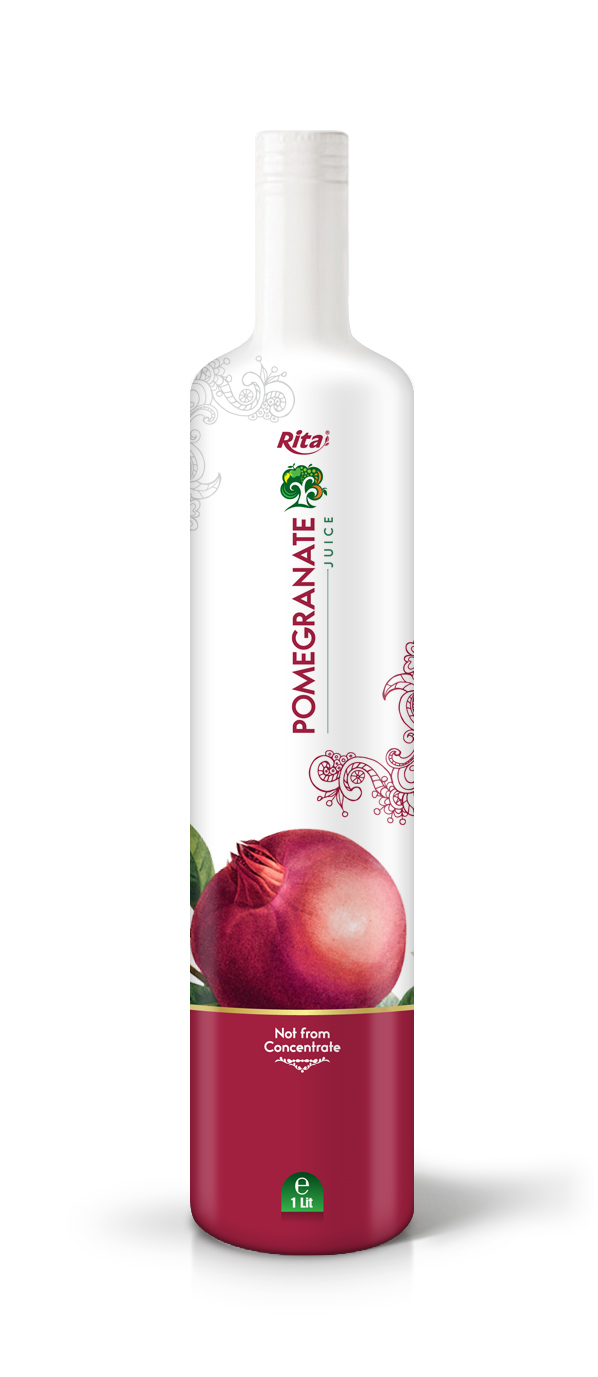 1L Glass bottle Pomegranate Fruit Juice