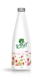 1L Glass bottle Strawberry Juice
