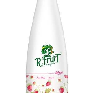 1L Glass bottle Strawberry Juice