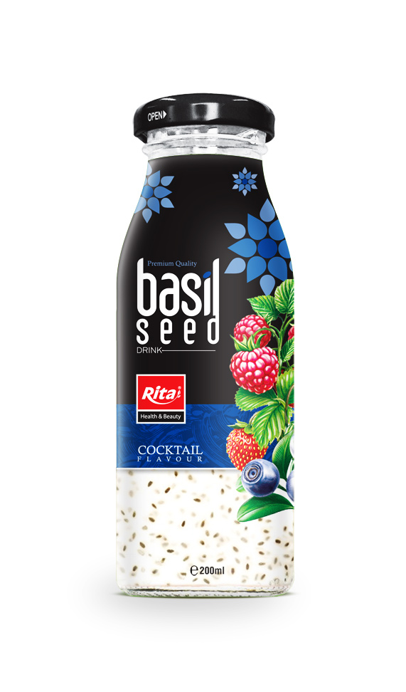 200ml Basil Seed Cocktail Flavor
