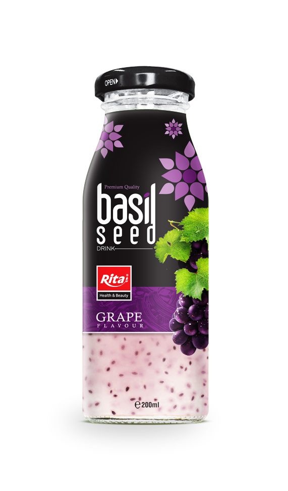 200ml Basil Seed Grape Flavor