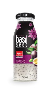 200ml best natural Basil Seed Passon fruit Flavor