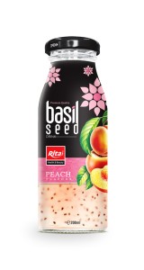 200ml Basil Seed Peach Flavor