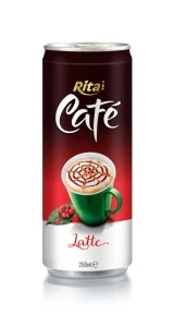 250ml Canned Latte Coffee RITA brand