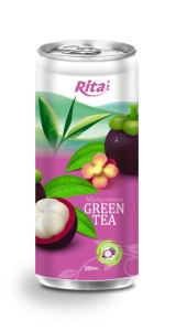 250ml Canned Mangosteen Green Tea