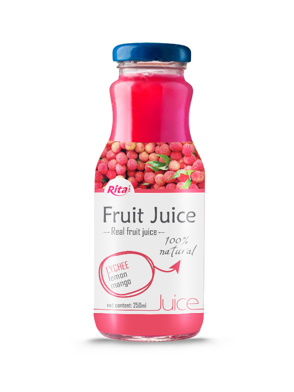 250ml Glass Bottle Lychee Juice