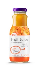 250ml Glass Bottle Mango Juice