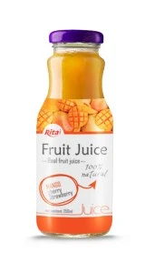 250ml Glass Bottle Mango Juice