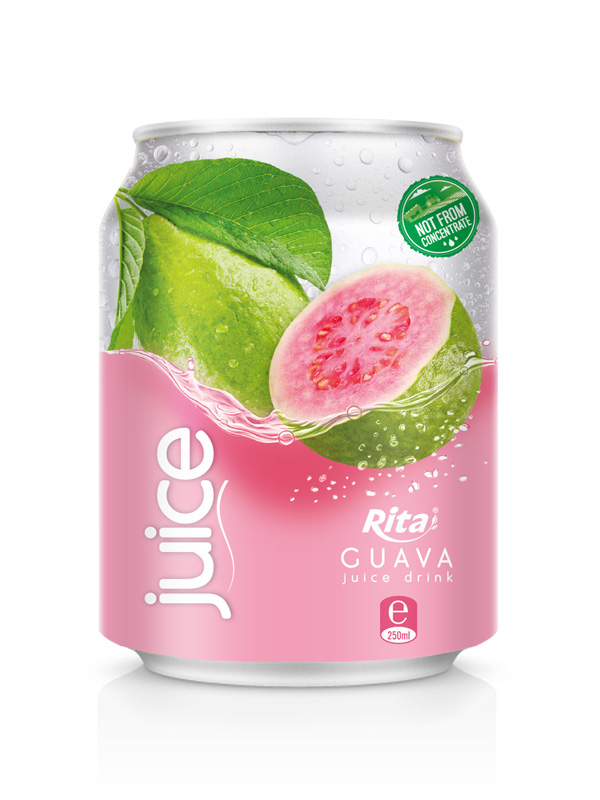 250ml Guava juice short can 