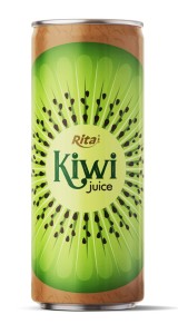 Fresh natural kiwi fruit juice Fresh natural kiwi fruit juice