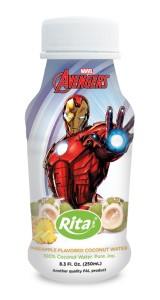 250ml PP bottle Pineapple Flavored Coconut Water 250ml PP bottle Pineapple Flavored Coconut Water